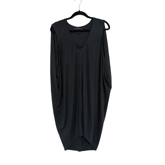 BCBG Maxazria Dresses & Skirts - BCBG Maxazria Kerstin Tank Dress Medium Vintage Black Pullover V-Neck Sleeveless
